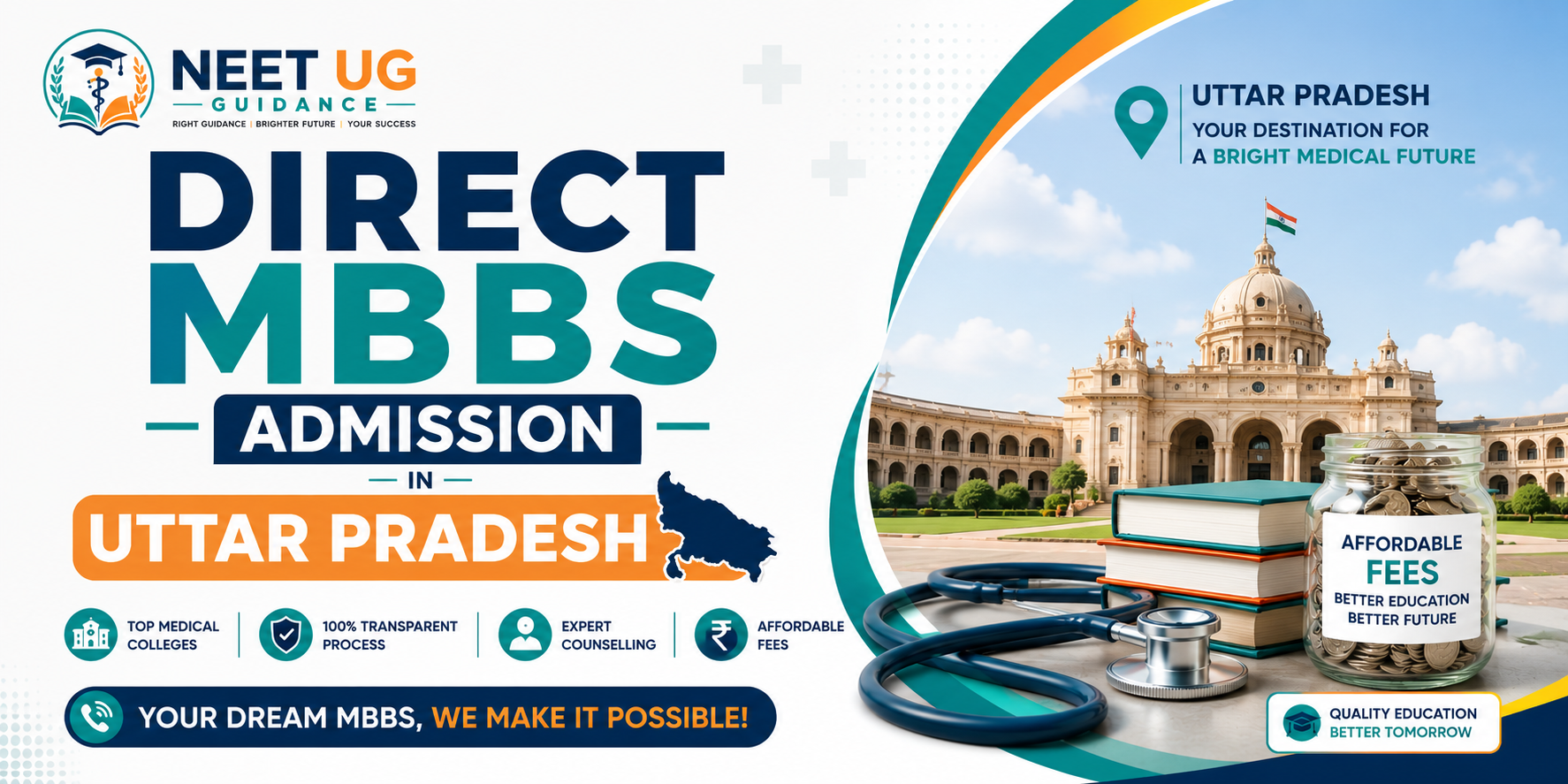 Direct MBBS Admission in Uttar Pradesh – Complete Guide for 2026