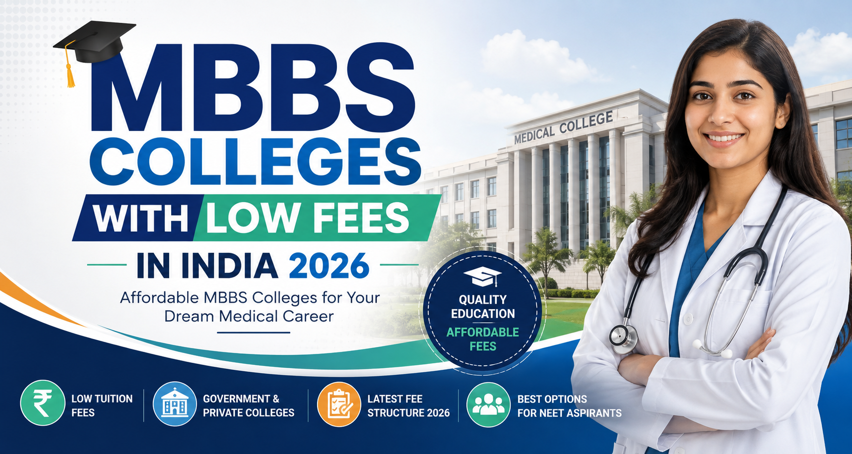 MBBS Colleges with Low Fees in India 2026