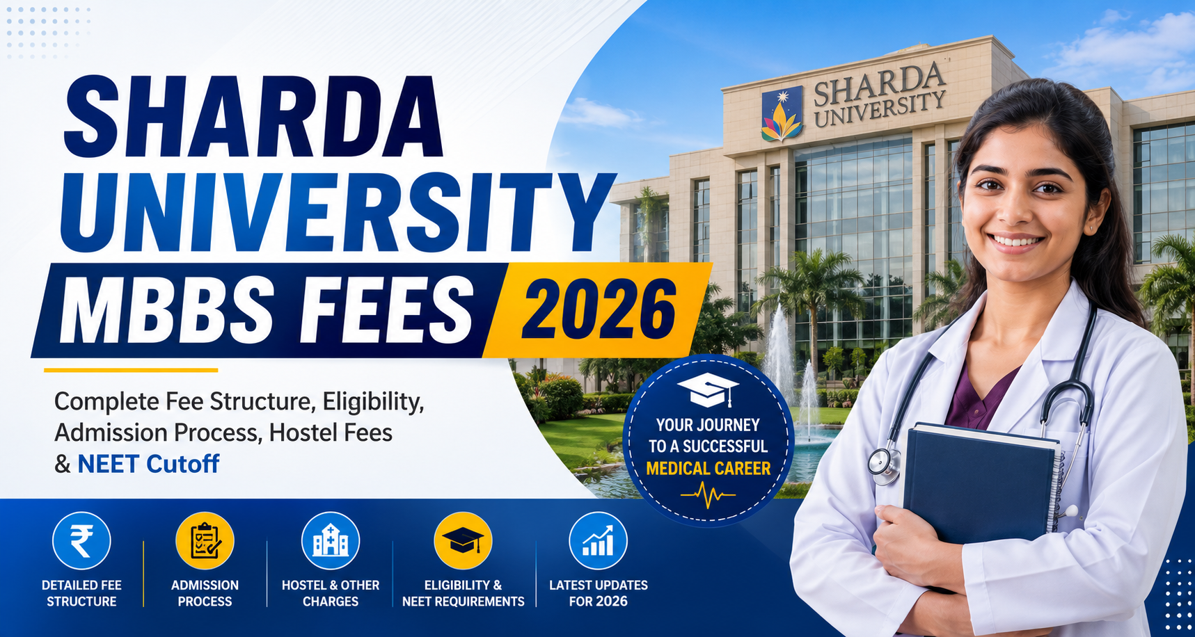 Sharda University MBBS Fees 2026